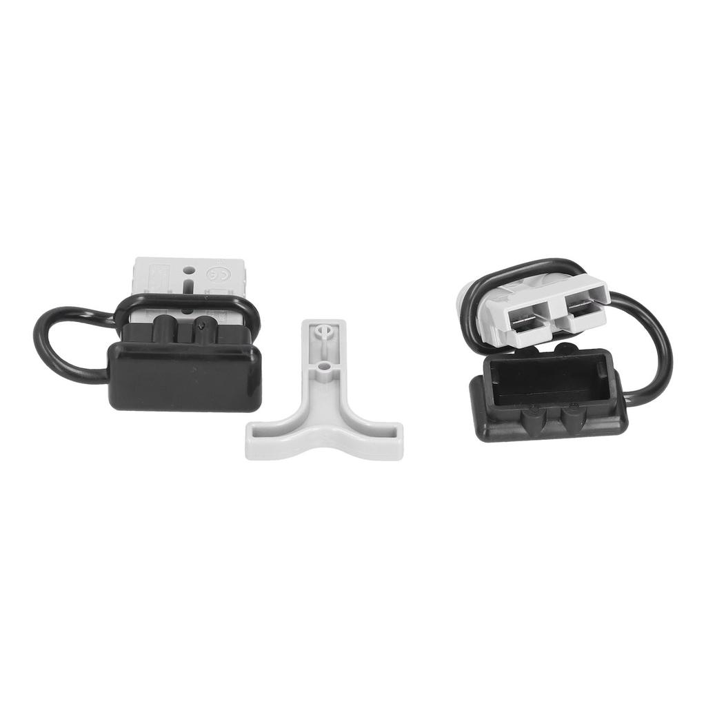 Battery Quick Connect Disconnect Electrical Plug for Recovery Winch with Handle 50A 12‑36VDC