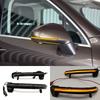 For VW Touareg II 2010 2011 2012 2013 2014 2015 2016 2017 2018 LED Dynamic Mirror Blinker Light Sequential Turn Signal Lamp