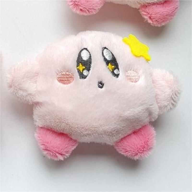 Adorable Plush Bear & Rabbit Brooch Keychain for Kids & Women - Cute Bag or Pin Accessory