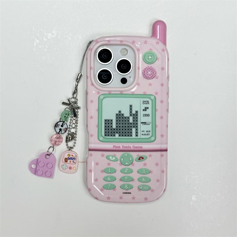 IPhone 15 Pro Max - Design Game Cube Husă de Telefon Drăguță și Creativă