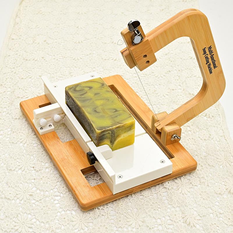 All-in-One Seifenschneider-Werkzeug für handgemachte Seife, Drahtslicer & Trimmer aus Edelstahl für Kaltprozessseife