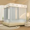 Blackout Anti-Fall Mosquito Net for Beds - Baby-Safe, Warm Bedroom Yurt Tent 