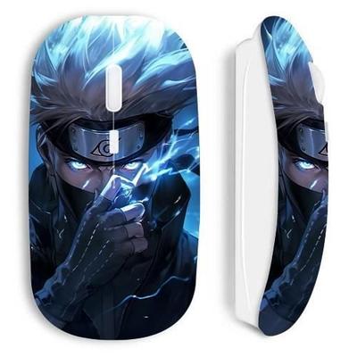 Wireless Mouse - MANIACASE - Kakashi Hatake - White - Optical - Fanart