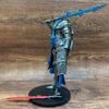 Rellana Twin Moon Knight Actionfigur Messemo'S Svärd, Fullmåne Drottning Med Rött Svärd Pansar Staty Skrivbordsdekoration Modell Leksak
