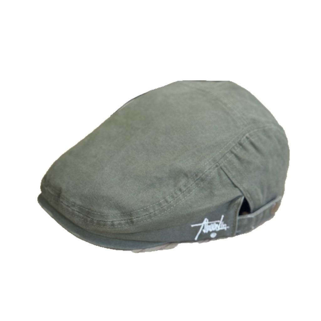 New Retro Old Fashioned Forward-looking Hat for Women Before and After Washing Spring and Summer Casual All Match Beret Autumn Solid Color Hat
