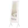Full Length Mirror, Freestanding Adjustable Angle Dressing Mirror for Bedroom, Living Room, 148 X 47 Cm, White
