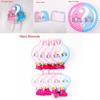 Elegant Baby Gender Reveal Party Decoration Boy Or Girl Disposable Tableware Set
