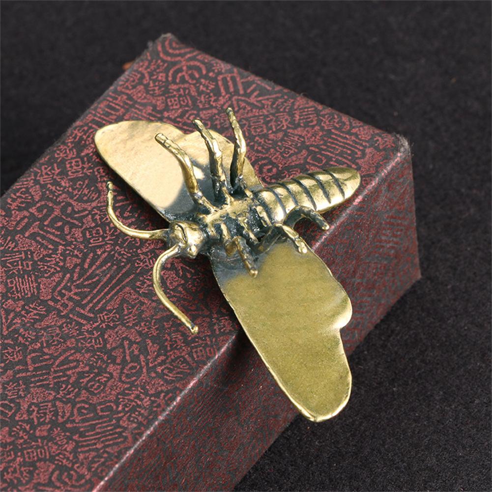 

Ornament Dragonfly Figurines Home Office Desk Decor 1pcs Brass Copper Funny Miniatures Vintage Insect Figurines Home Decoration China Mainland