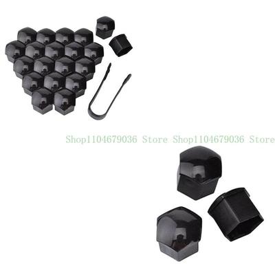 20Pcs LugCap Lug Nut Cover 17mm Car Wheel Nut Caps for Protection Covers Caps Anti-Rust Screw Cover Car Tyre Nut Bolt