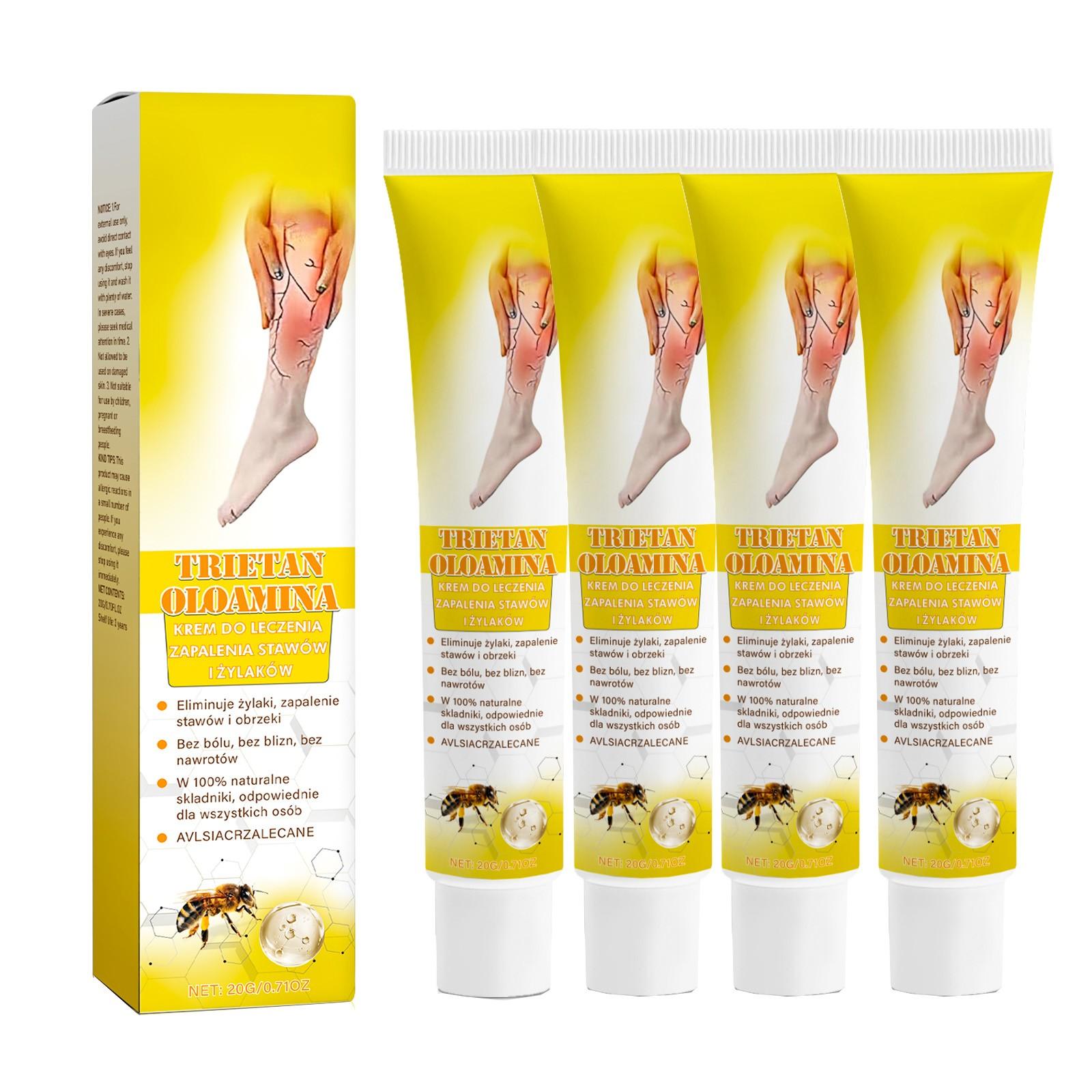 

Крем от артрита и варикозного расширения вен, обогащенный мощными растительными экстрактами One Size