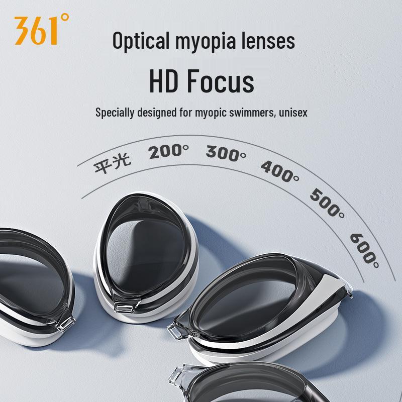 Unisex High-Definition Waterproof Anti-Fog Swimming Goggles, Pool Equipment 2025