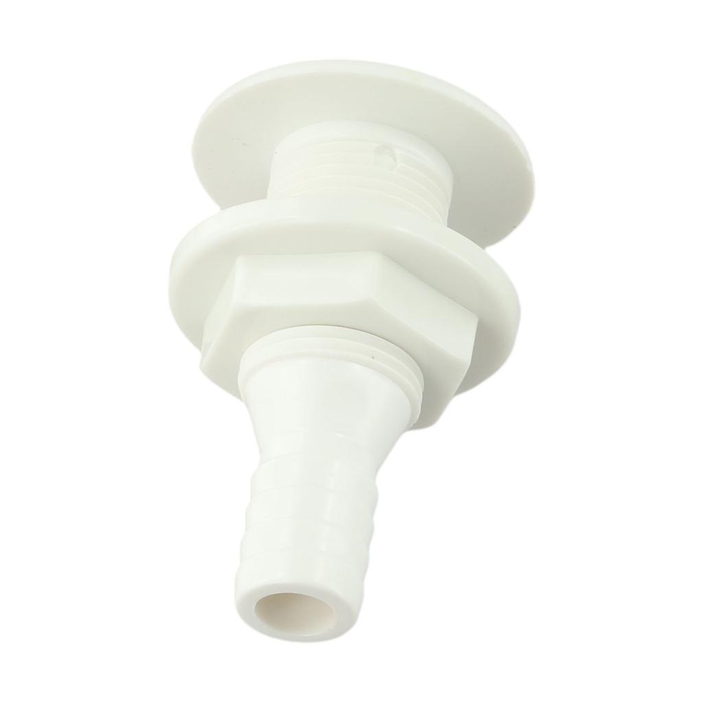 Marine Drainage Solution Sturdy ABS Plastic Connector for Yachts and Boats 3/4 Inch Diameter for Efficient Performance