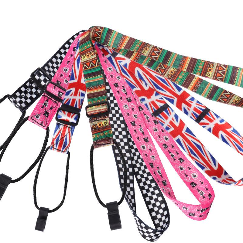 Ethnic Style Small Ukulele Hook Strap for Four-String Guitar