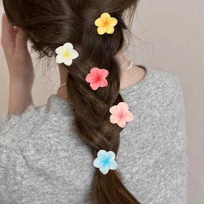 5 ks/sada Sponka do vlasů Květinový festival Sponka do vlasů Malá Mini Roztomilé Vlasové doplňky Dívky Ohon Styling Sponka do vlasů Módní Sponka do vlasů