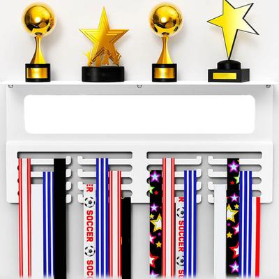 Medaillenaufhänger-Display mit Trophäenregal, hohe Tragfähigkeit, einfache Montage