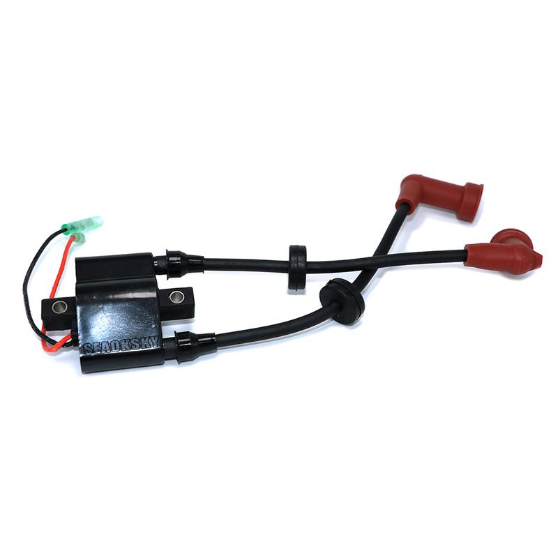 Ignition Coil Assy 6F5-85570-10 for Yamaha 4 Stroke 15HP 20HP Outboard Motor
