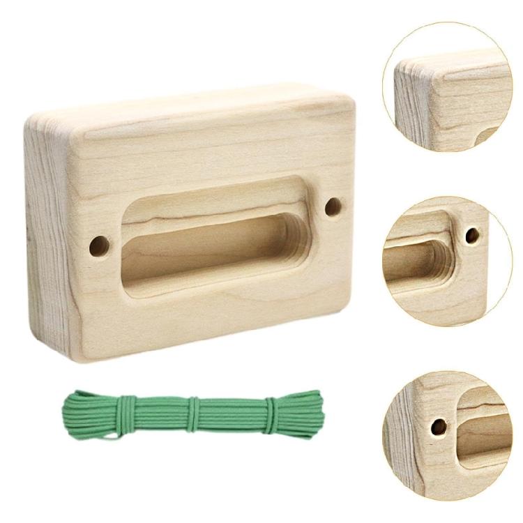 Rock Climbing & Bouldering Training Board Hangs Board Wood Climbing Fingerboard for Training Finger Grip and Pull Up