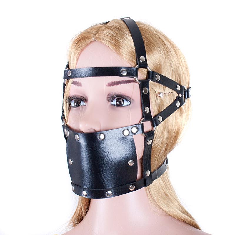 Icele Adult Erotic Black Mesh Ball Gag Mask