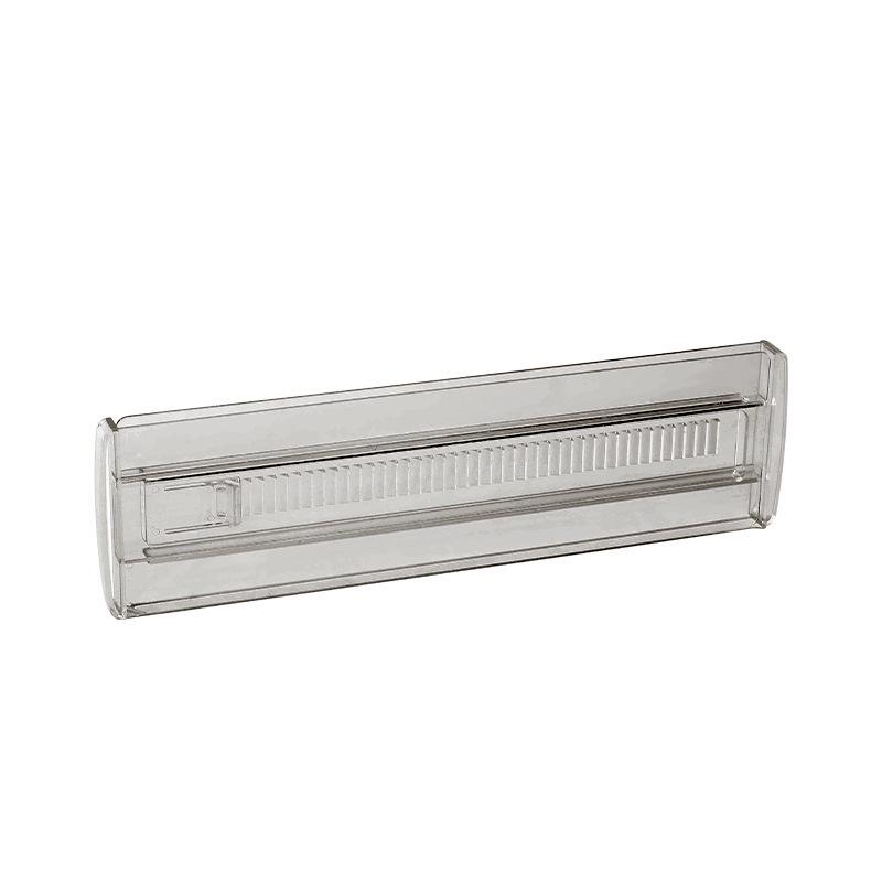 Adjustable Cross-Border Transparent Drawer Dividers with Foam Ends
