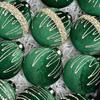 12Pcs Velvet Christmas Ball Ornaments Flocked Xmas Balls Shatterproof Plastic Balls Hanging Ornament for Xmas Wedding Party