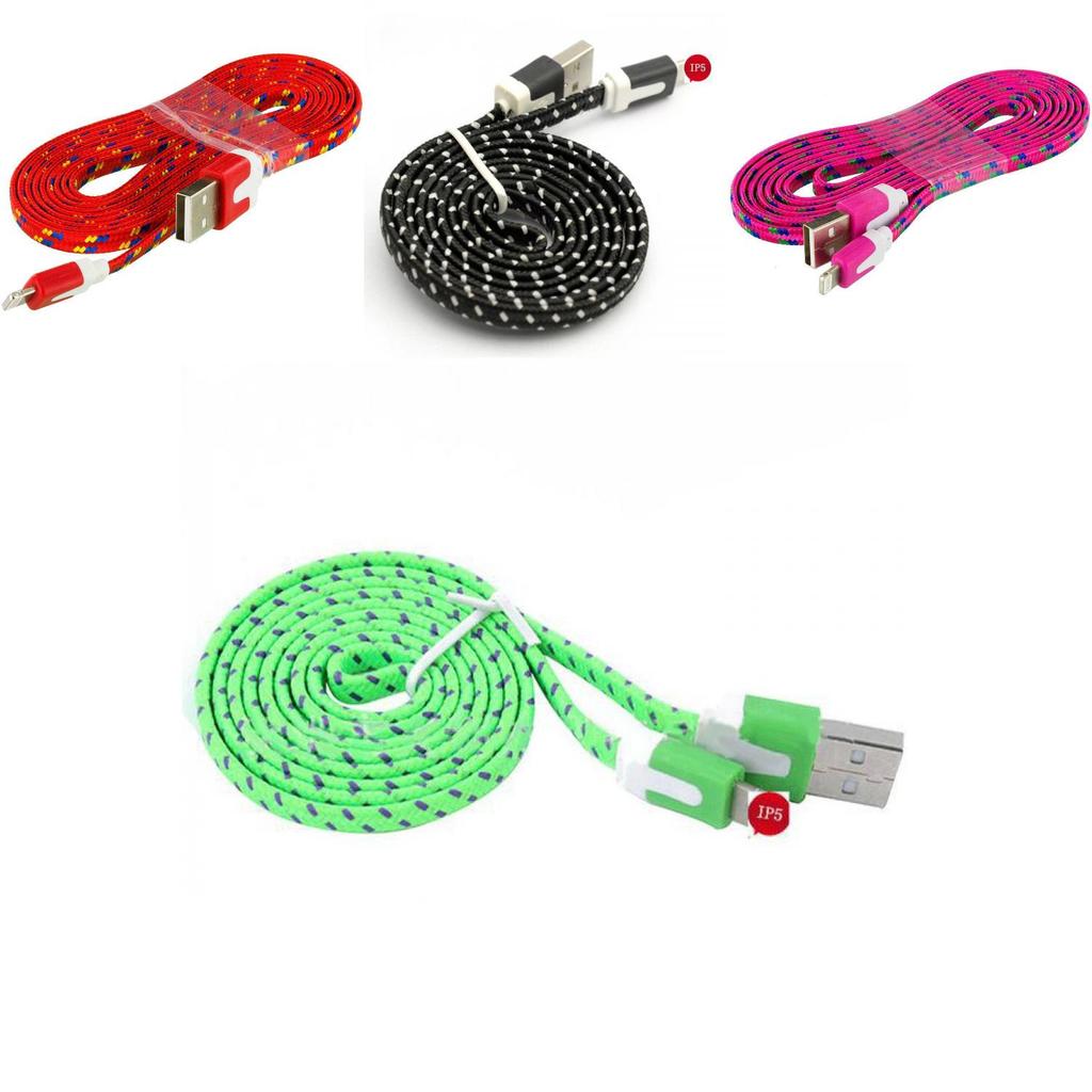 Braided Nylon 2m Rope Usb Typec 31 Data Sync Charger Charging Cable Iphone For