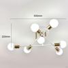Modern Ceiling Light Fixture Flush Mounted E27 Lamp Hanging Pendant Sputnik Chandelier for
