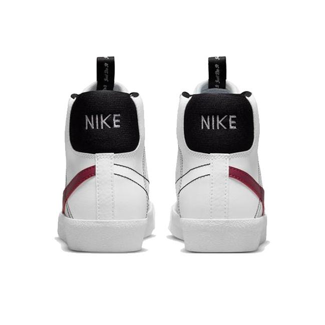 Neuer Nike Blazer Mid 77 SE GS Weiß Rush Maroon DH8640-101