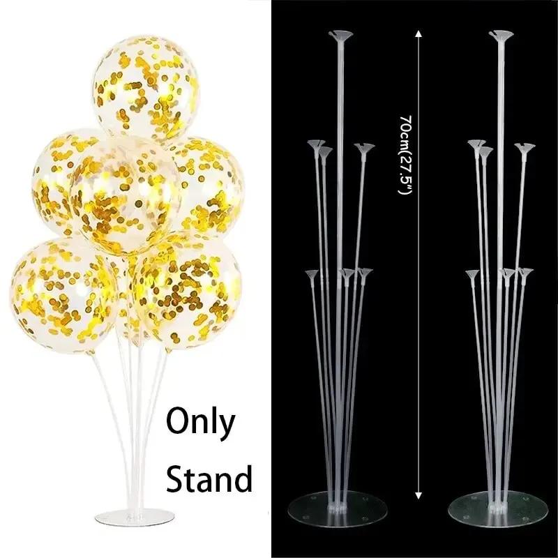 

2 комплекта подставок для воздушных шаров, колонна, держатель для воздушных шаров, арка, цепь, украшение для детского душа, свадьбы, дня рождения, вечеринки, воздушные шары, аксессуары