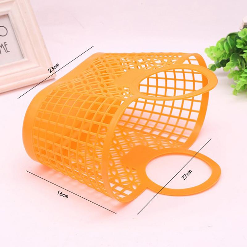 1 Pc Shopping Basket Fruit Vegetable Basket Bath Clothes Portable Basket