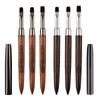 Sandalwood Manicure Gel Pen Set: Large Round, Flat & Square Heads for Nail Technicians