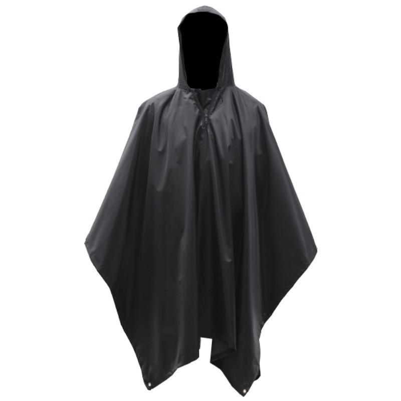 Cloak Raincoat Canopy Outdoor 3-in-1 Multifunctional Poncho Mountaineering Tourism Camping Waterproof Raincoat