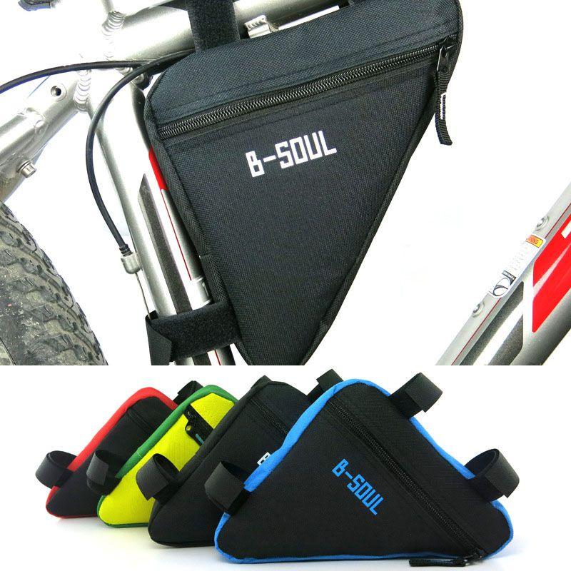 Rahmen Fahrradtasche Oberrohr Langlebiges Oxford-Material Dreieckige Fahrradtasche**