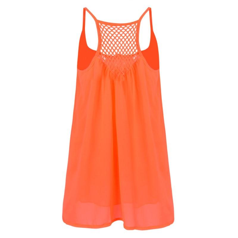 Letní Sexy Šaty Dámské Ležérní Šaty na Ramínka Síťovaná Záda Bez Zad Šifonové Šaty Módní Dovolená Plážové Letní Šaty Mini Šaty Dámské