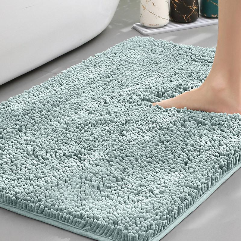 Water-absorbent Non-slip Foot Mat,Chenier Carpet,Bathroom Mat, Anti Slip Carpet, Bathroom Floor Mat