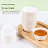 Disposable Sugarcane Pulp Kung Fu Tea Cups