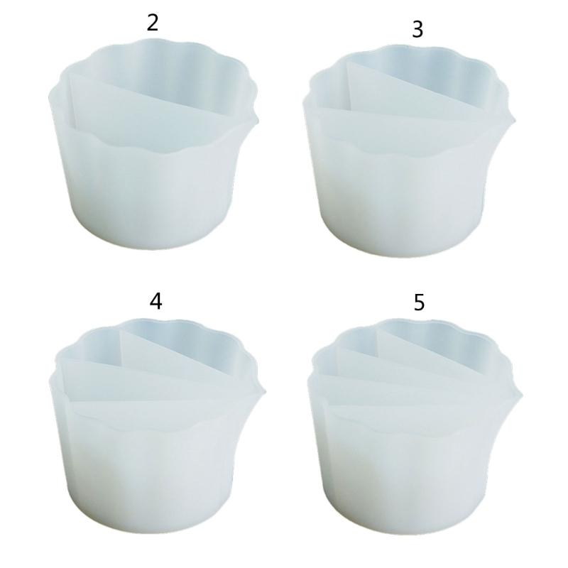Silicone Resin Mixing Cups Distribution Cups DIY UV Resin Color Mixing Cups Liquid Resin Measuring Cups Jewelry Making