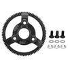 48P Steel Spur Gear Hardened RC Steel Spur Gear Set for Traxxas Slash 2WD 1 10 RC Car Upgraded Parts 86T