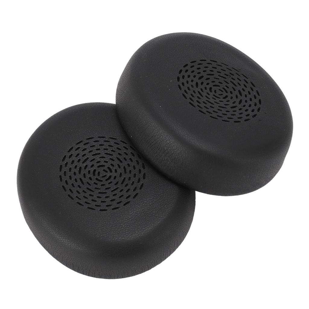 Professional Ear Pads Replacement Protein Leather Replaced Ear Cushions for Jabra Evolve2 75 Wireless Headphones
