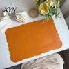 Waterproof Placemat Placemat, Heat Resistant Dinner Table Mats, Non-Slip Non-slip Embossed Decorative Kitchen for Dining Thermal Insulation