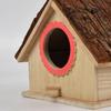ON Large Bird House Wood Wooden Hanging Standing Birdhouse Outdoor Garden Decor