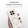 Honor Magic8/Magic8 Pro Skin-Feel Magnetic Frosted Anti-Drop Solid Color Phone Case