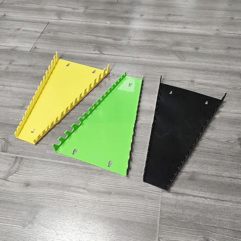 1 Stück Schraubenschlüssel-Platzierungsregal Gabelschlüssel-Sortierer Halter Organizer Haushaltswerkzeug Wandmontiertes Tablettregal Garagen-Schraubenschlüssel-Aufbewahrungshalterung
