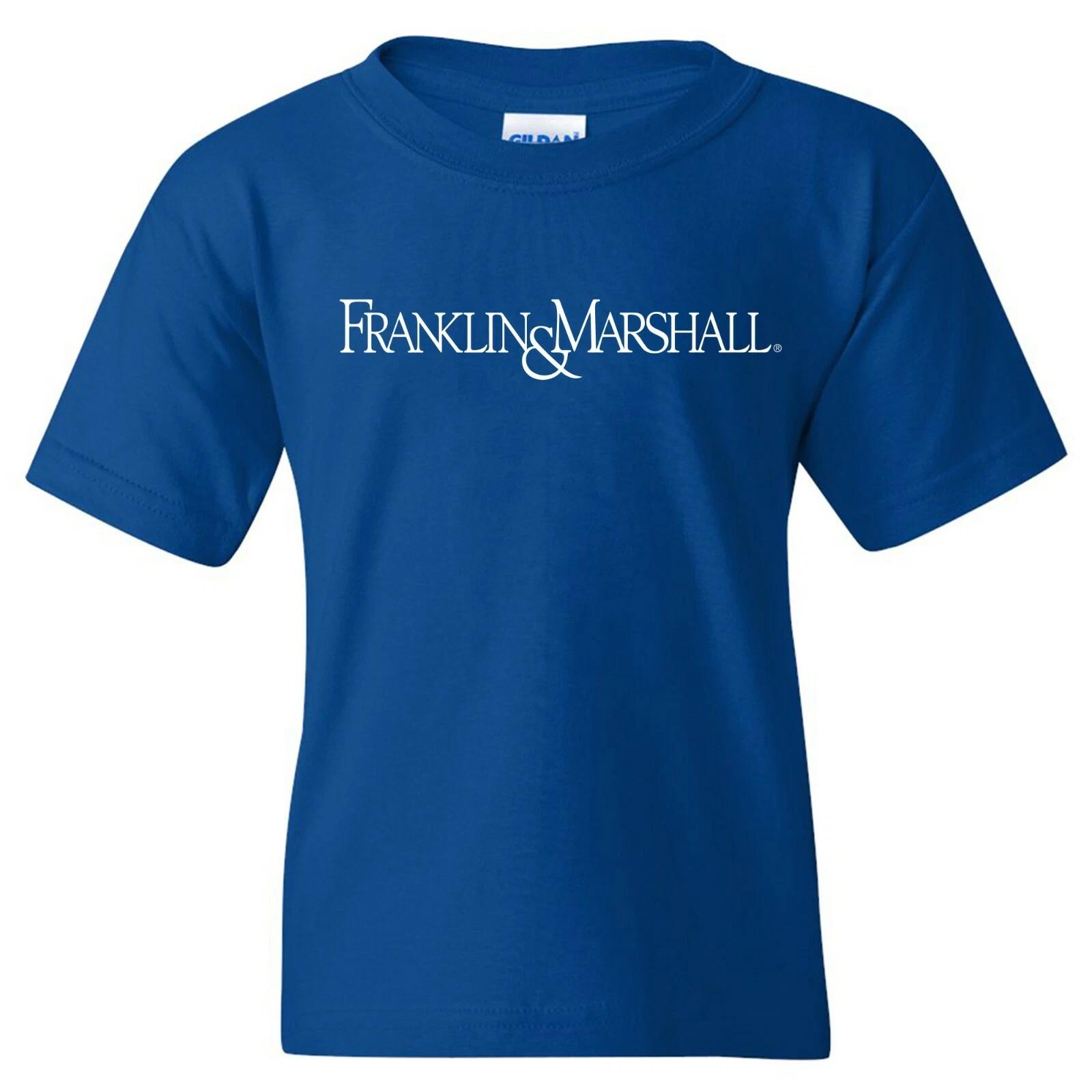 Базовая футболка Franklin & Marshall Diplomats для молодежи - Королевский синий L