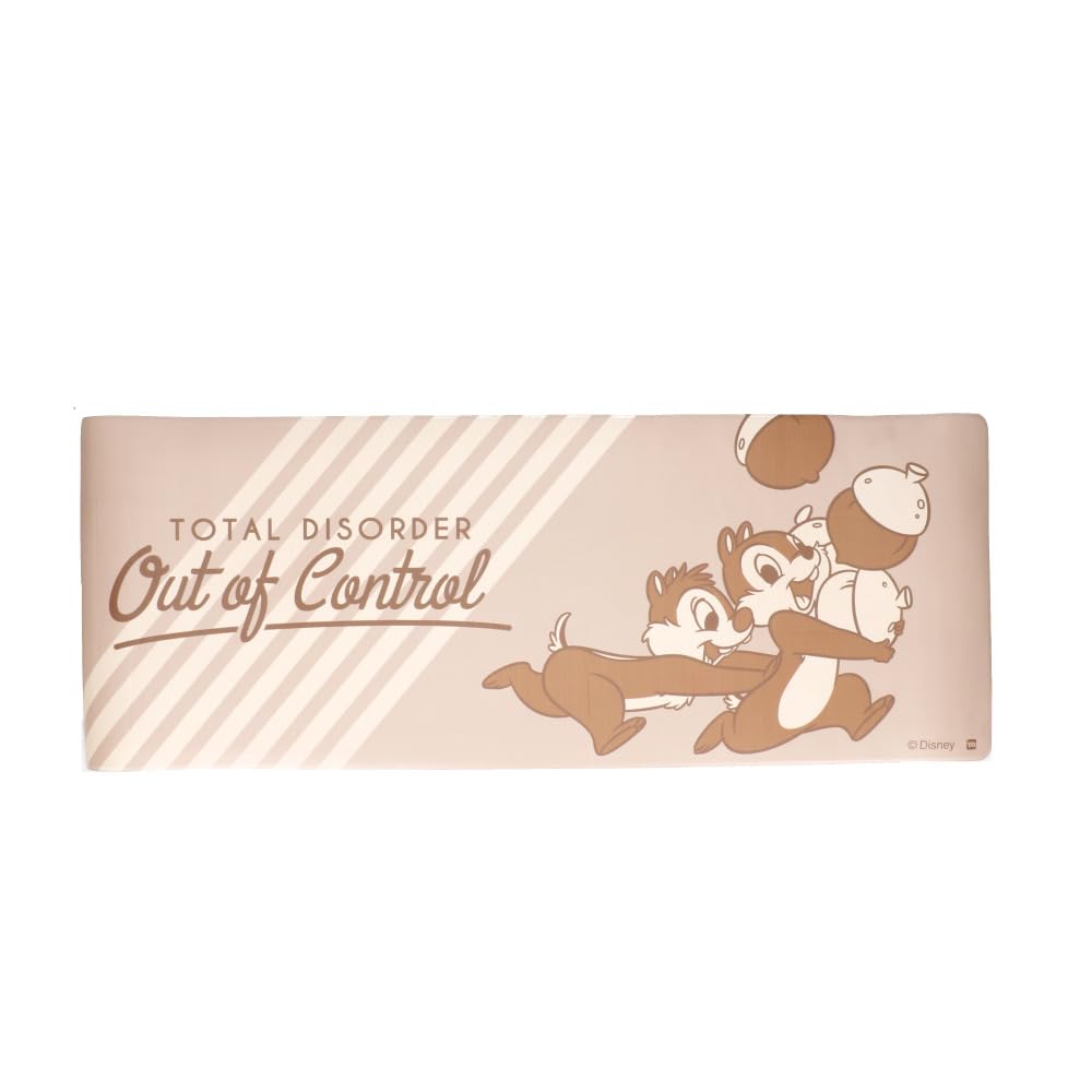 

Marushin Kitchen Disney Chip and Dale Exciting Memory Cute Character 2225071700 Mat, Kitchen, Foam, Mat, Stylish, Non-Slip,