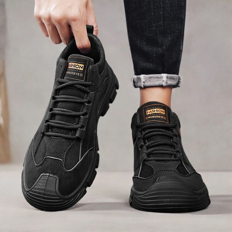 2024 Autumn New Tooling Shoes Bag Head Non-slip Outdoor Fashion Trend Shoes Lightweight Deodorant Wear-resistant Labor Insurance Shoes