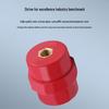 SM Red Low Voltage High Strength Spindle Insulator, Post Type, Available in Sizes 25-76.