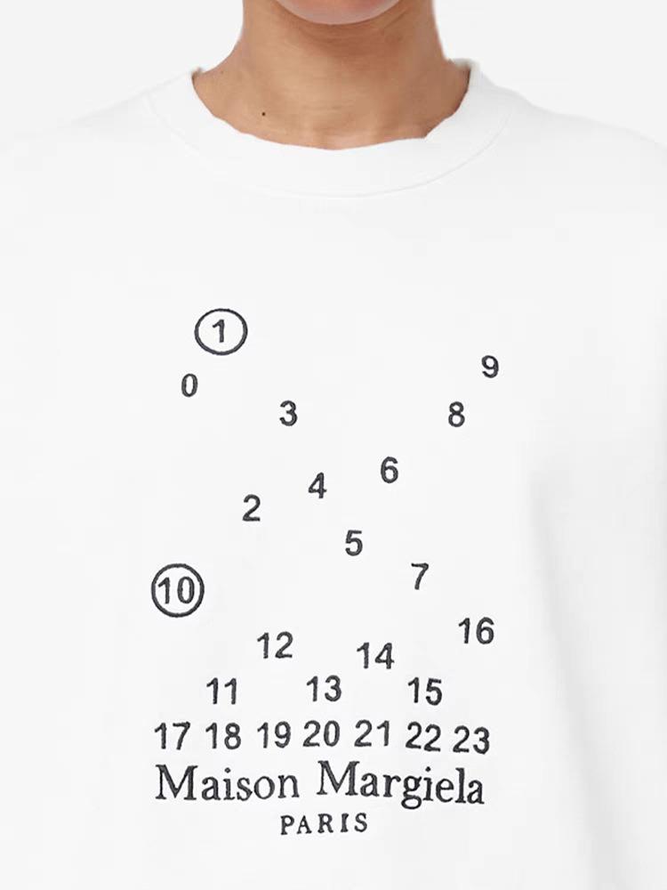 Men's Embroidered Letter Long Sleeve Sweatshirt