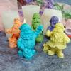 Silicone Cake Decorating Candle Mold Chocolate Candy Baking Mould Christmas Party Decorations Handmade Gift Craft DIY