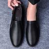 Fashion Luxury Men's Casual Loafer Classic Comfortable Footwear Senior Minimalist Business Office Business Dress Genuine Leather Shoes