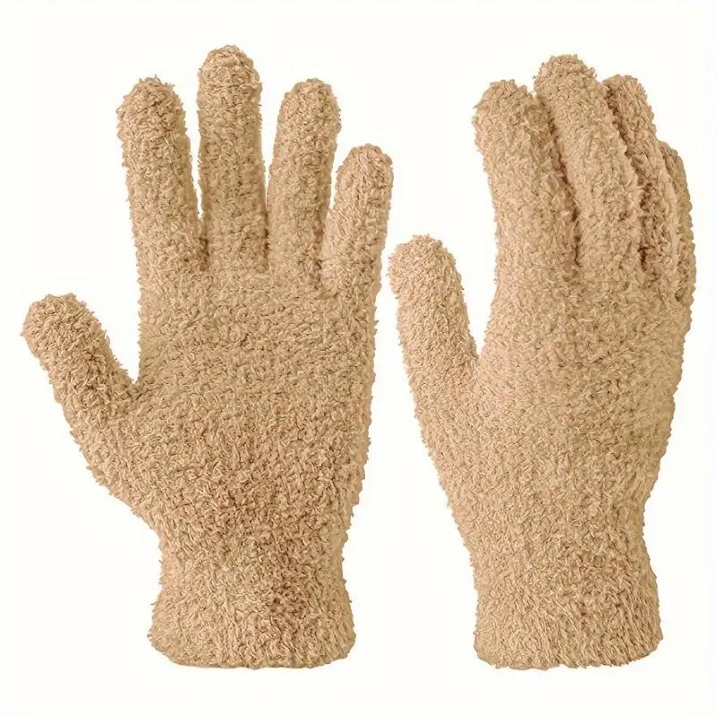 Microfiber Dusting Gloves for Efficient Cleaning - Ideal for Plants, Blinds & Hard-to-Reach Areas